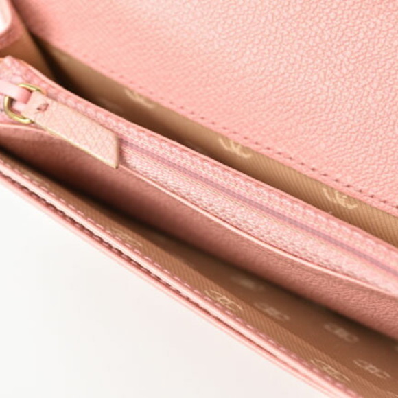 CHANEL Wallet Long with Button Motif Leather Rose A20904 - Picture 9 of 15